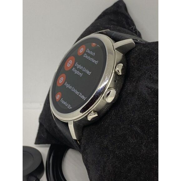 Fossil Gen 4 Authentic Digital Dial Smart Watch Custom Band FTW6014 AB352 - Picture 4 of 10